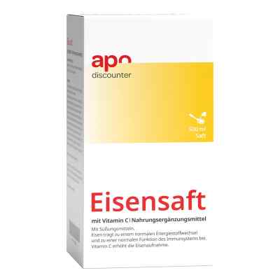 Eisensaft mit Vitamin C 500 ml von Apologistics GmbH PZN 16498806