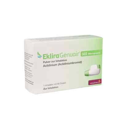 Eklira Genuair 322 [my]g Pulver zur Inhalation 1x6 1 stk von Zentiva Pharma GmbH PZN 02260389