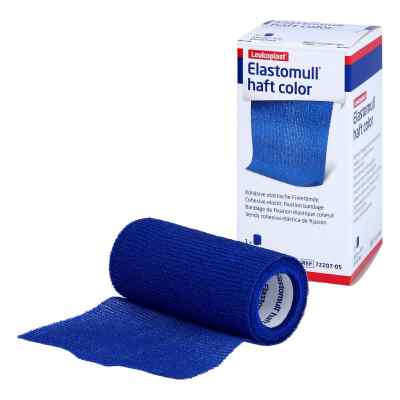 Elastomull haft color 10 cmx4 m Fixierbinde blau 1 stk von 1001 Artikel Medical GmbH PZN 12656705