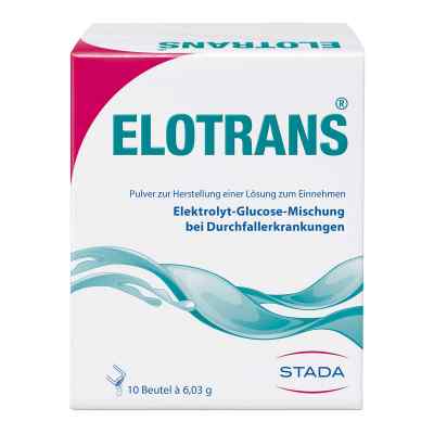Elotrans Elektrolyte Pulver 10 stk von STADA Consumer Health Deutschlan PZN 03400496