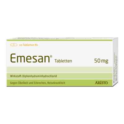 Emesan Reisetabletten 20 stk von Aristo Pharma GmbH PZN 02450977