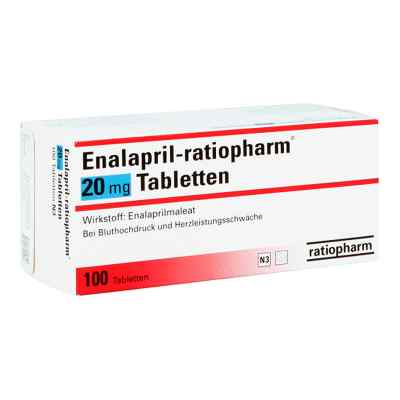 Enalapril-ratiopharm 20 mg Tabletten