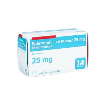 Eplerenon-1a Pharma 25 mg Filmtabletten 100 stk von 1 A Pharma GmbH PZN 10991196