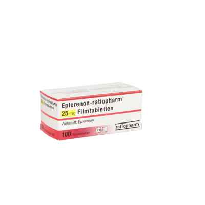 Eplerenon ratiopharm 25 mg Filmtabletten 100 stk von BB FARMA S.R.L. PZN 14035812