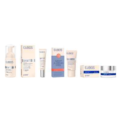 Eubos Anti Age Mousse & Defence Fluid, Augenserum & Night Creme