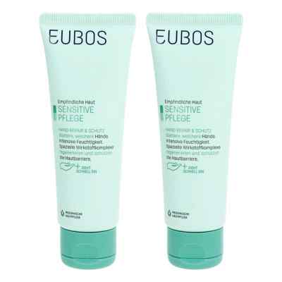 Eubos Sensitive Hand Repair & Schutz Creme 2x75 ml von Dr. Hobein (Nachf.) GmbH PZN 08103044