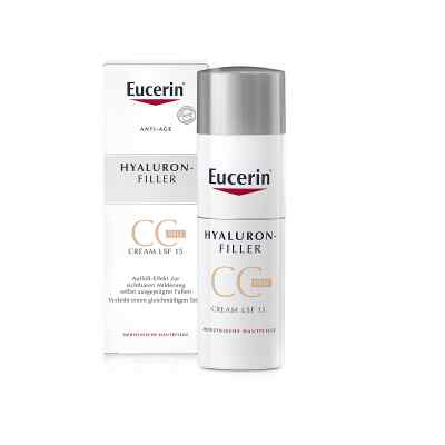 Eucerin Anti Age Hyaluron-Filler CC Cream hell 50 ml von Beiersdorf AG Eucerin PZN 11222778