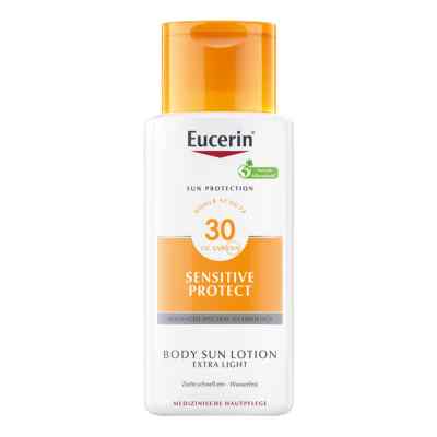 Eucerin Sun Sensitive Protect Body Lotion Extra Light LSF 30 150 ml von Beiersdorf AG Eucerin PZN 03709816