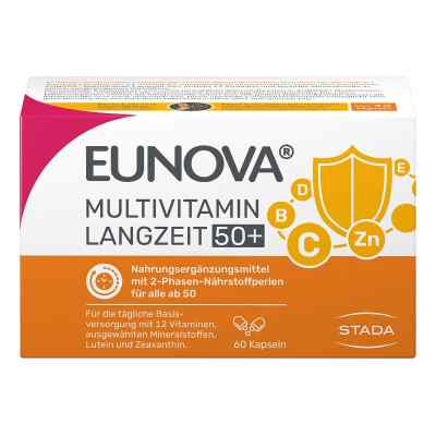 Eunova Multivitamin Langzeit 50+ 60 stk von STADA Consumer Health Deutschlan PZN 11084394