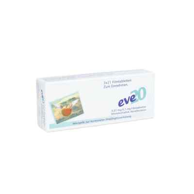 Eve 20 Filmtabletten 63 stk von Gedeon Richter Pharma GmbH PZN 06339662