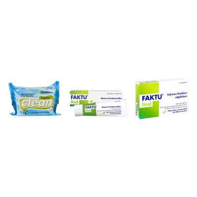 Faktu Lind Salbe + Zäpfchen + Tücher Paket 1 stk von DR. KADE Pharmazeutische Fabrik GmbH PZN 08100531