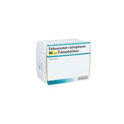 Febuxostat-ratiopharm 80 mg Filmtabletten