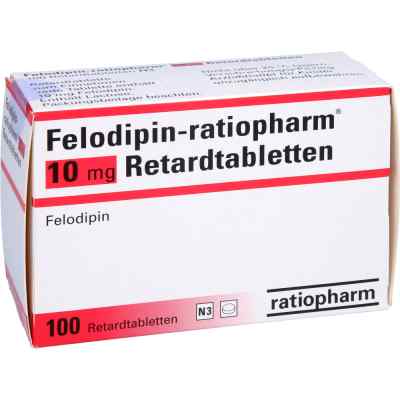 Felodipin-ratiopharm 10 mg Retardtabletten