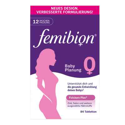 Femibion Babyplanung Tabletten 84 stk von Procter & Gamble GmbH PZN 17668713