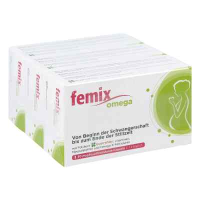Femix omega magensaftresistente Weichkapseln 90 stk von Centax Pharma GmbH PZN 14018328