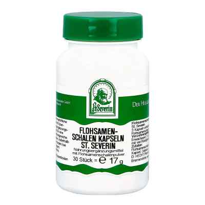 Flohsamenschalen St.severin Kapseln 30 stk von Hecht-Pharma GmbH PZN 15614334