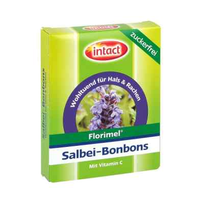Florimel Salbeibonbons mit Vitaminen C zuckerfrei 40 g von sanotact GmbH PZN 03508532