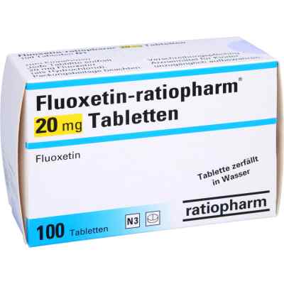 Fluoxetin-ratiopharm 20 mg Tabletten