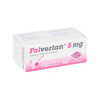 Folverlan 5 mg Tabletten 100 stk von Verla-Pharm Arzneimittel GmbH & Co. KG PZN 07712850