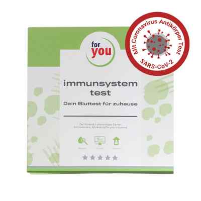 For You immunsystem-test+Corona Antikörpertest 1 stk von For You eHealth GmbH PZN 16799146