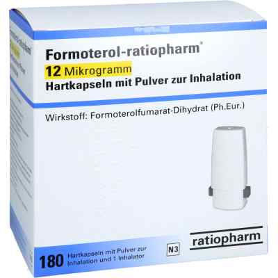 Formoterol-ratiopharm 12 Μg Hartkap.m.pul.z.inhal.