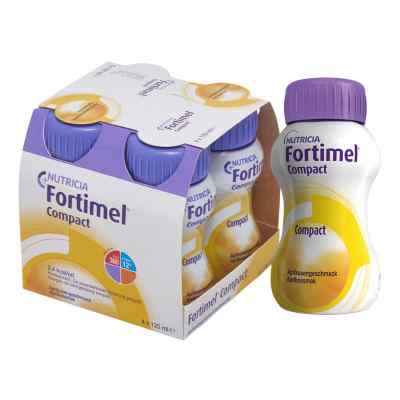 Fortimel Compact 2.4 Aprikosengeschmack 4X125 ml von Nutricia GmbH PZN 10743417