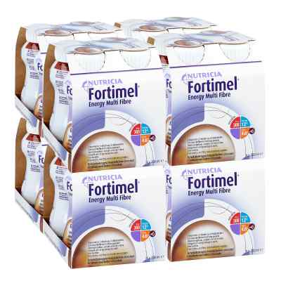 Fortimel Energy Multi Fibre Schokoladengeschmack 32x200 ml von Nutricia GmbH PZN 08100369