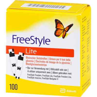 Freestyle Lite Teststreifen ohne Codieren Cpc 100 stk von C P C medical GmbH & Co. KG PZN 10210448