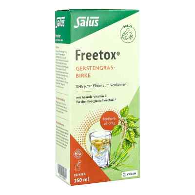 Freetox Gerstengras-birke 10-kräuter-elixier Bio 250 ml von SALUS Pharma GmbH PZN 05747301