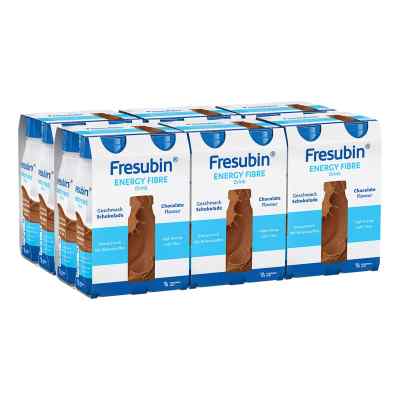 Fresubin Energy Fibre Drink Schokolade Trinkflasche 6x4x200 ml von Fresenius Kabi Deutschland GmbH PZN 08101694