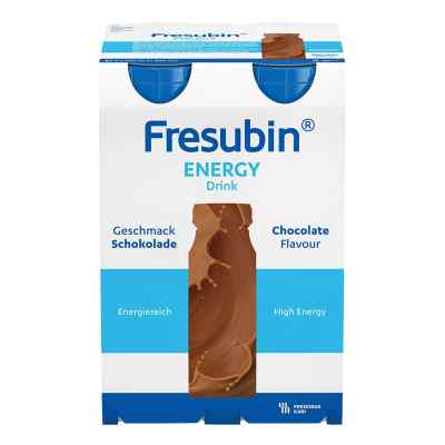 Fresubin Energy Trinknahrung Schokolade | Astronautennahrung 4X200 ml von Fresenius Kabi Deutschland GmbH PZN 03692725