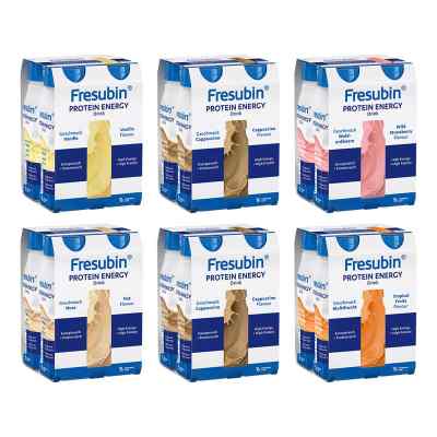 Fresubin Protein Energy Trinknahrung Mischkarton mit Eiweiß