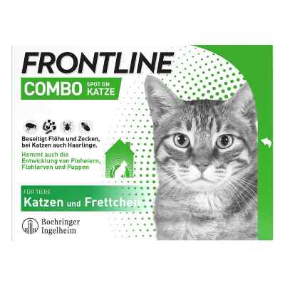Frontline Combo Katzen gegen Zecken, Flöhe 6 stk von Boehringer Ingelheim VETMEDICA G PZN 17885037