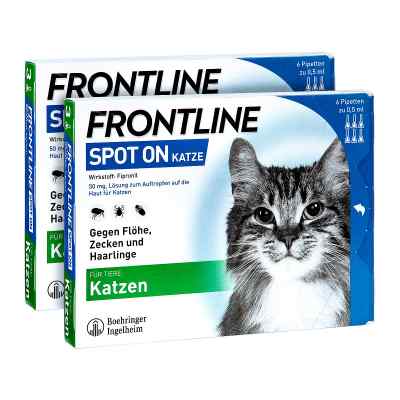 FRONTLINE SPOT ON Katze 2x6 stk von Boehringer Ingelheim VETMEDICA GmbH PZN 08100843