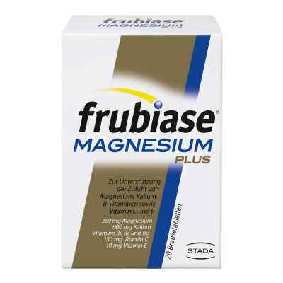 Frubiase Magnesium Plus Brausetabletten 20 stk von STADA GmbH PZN 02833709