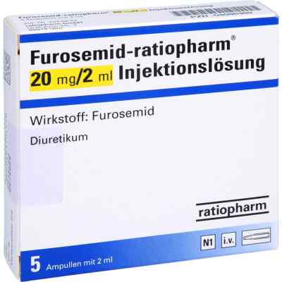 Furosemid-ratiopharm 20 mg/2 ml iniecto -lsg. Ampullen