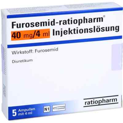 Furosemid ratiopharm 40 mg/4 ml iniecto -lsg. Ampullen