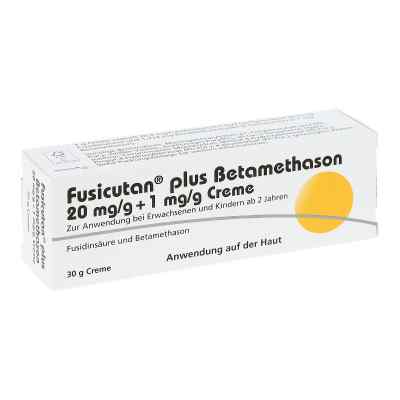 Fusicutan plus Betamethason 20 mg/g + 1 mg/g Creme 30 g von DERMAPHARM AG PZN 12395558