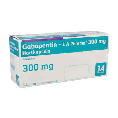 Gabapentin-1A Pharma 300mg 200 stk von 1 A Pharma GmbH PZN 04170673