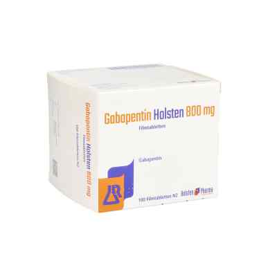 Gabapentin Holsten 800 mg Filmtabletten 100 stk von Holsten Pharma GmbH PZN 13248316