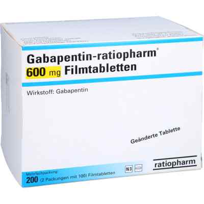Gabapentin-ratiopharm 600mg