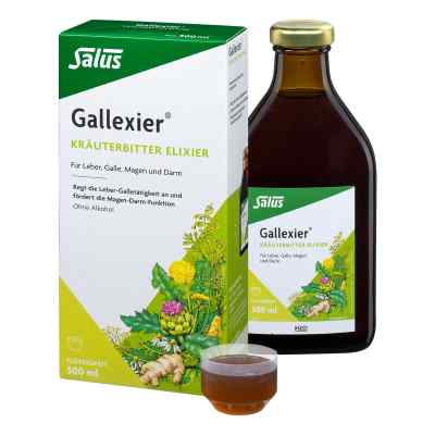 Gallexier Kräuterbitter Elixier Salus Flüss.z.e. 500 ml von SALUS Pharma GmbH PZN 15386850
