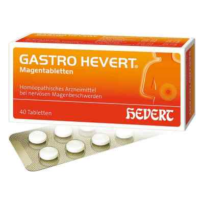 Gastro Hevert Magentabl. 40 stk von Hevert-Arzneimittel GmbH & Co. K PZN 04947328