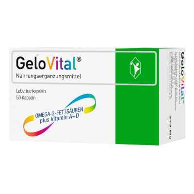 GeloVital Lebertrankapsel mit Vitamin A und Vitamin D 50 stk von G. Pohl-Boskamp GmbH & Co.KG PZN 10320823