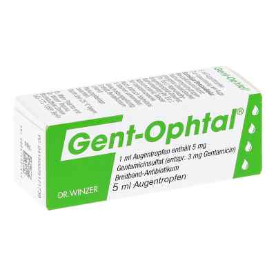 Gent Ophtal Augentropfen 5 ml von Dr. Winzer Pharma GmbH PZN 02517173