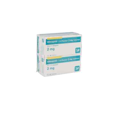 Glimepirid-1A Pharma 2mg 180 stk von 1 A Pharma GmbH PZN 09005424