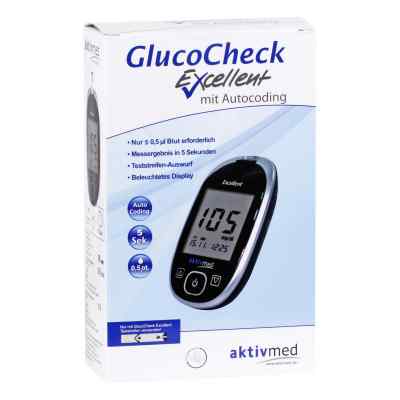 Gluco Check Excellent Blutzuckermessger.set mg/dl 1 stk von 1001 Artikel Medical GmbH PZN 12747678