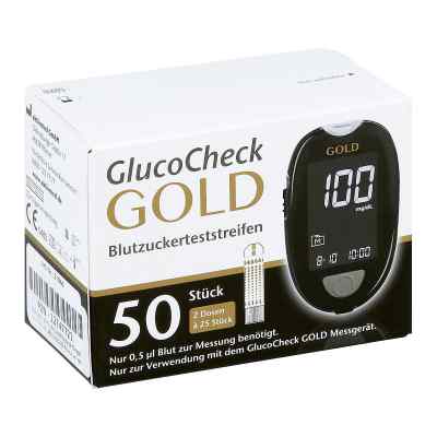 Gluco Check Gold Blutzuckerteststreifen