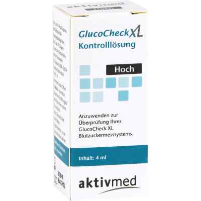Gluco Check Xl Kontroll Lösung hoch