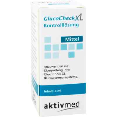 Gluco Check Xl Kontrolllösung mittel